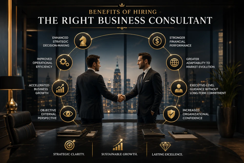 Benefits of Hiring the Right Business Consultant